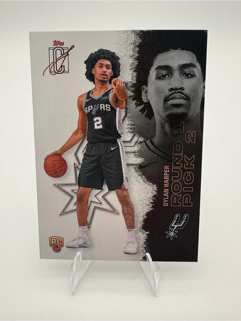 Topps Dylan Harper Spurs 3-Card Rookie Lot ๐ฅ Inserts ๐ฅ - Picture 4 of 7